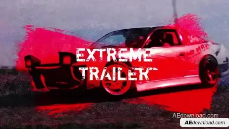 Extreme Grunge Trailer Freebies template preview