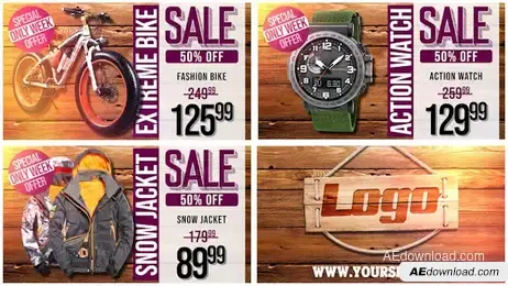 Extreme Sale Freebies template preview