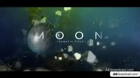 Fantastic Moon Movie Titles Freebies template preview