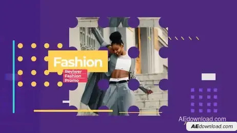 Fashion Colorful Intro Freebies template preview
