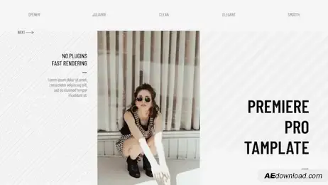 Fashion Slideshow Freebies template preview