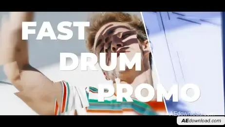 Fast Drum Promo Freebies template preview
