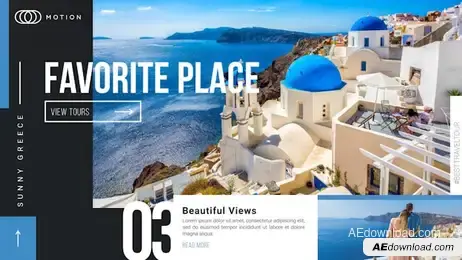 Favorite Place -Travel Holiday Promotion Freebies template preview