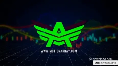 Finance Logo Reveal Freebies template preview