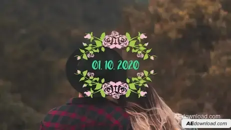 Flower Titles Freebies template preview