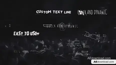 Folding Titles (Grouped Version) Freebies template preview