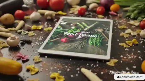 Food Promo Freebies template preview