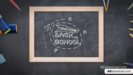 Back To School Slideshow Freebies template preview