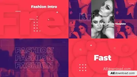 Fresh Fashion Intro Freebies template preview