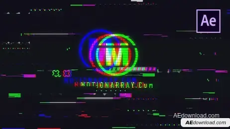 Game Glitch Logo Freebies template preview