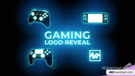 Gaming Logo Reveal Freebies template preview
