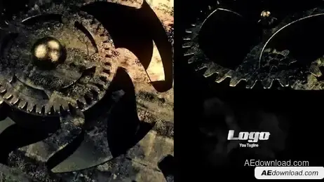 Gear Logo Reveal Freebies template preview