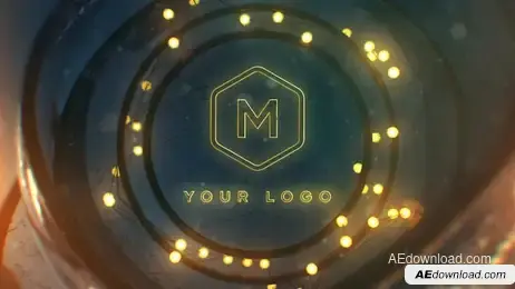 Glass Spheres Logo Freebies template preview