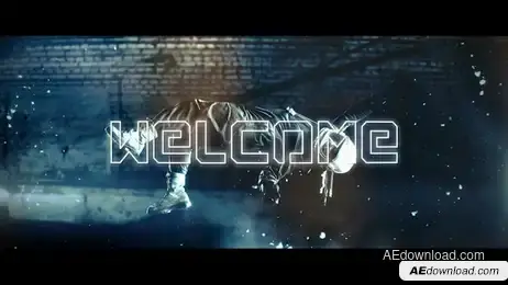 Glitch Dynamic Promo Freebies template preview
