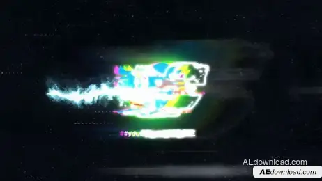 Glitch Logo Transition Freebies template preview