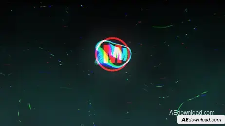 Glitch Logo V1 Freebies template preview