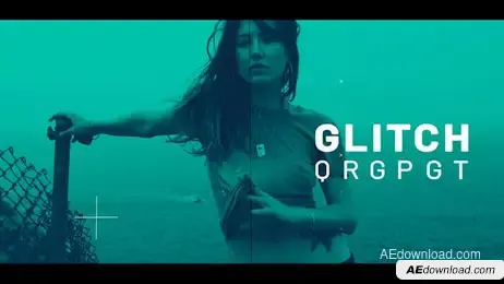Glitch Slideshow Freebies template preview