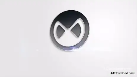 Glossy Stroke Logo Reveal Freebies template preview