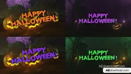 Happy Halloween Freebies template preview