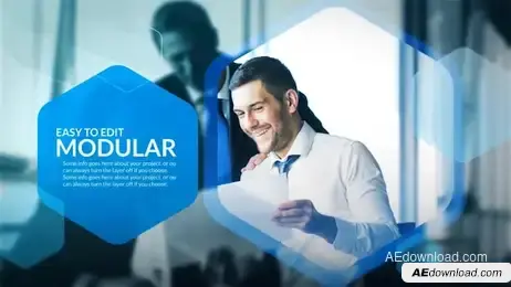 Hexa Slideshow Freebies template preview