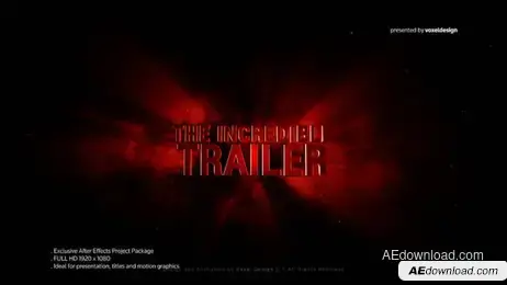 Incredible 3D Title Freebies template preview