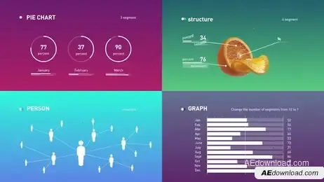Infographic Flat Freebies template preview