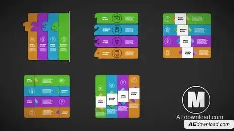 Infographics Pack Freebies template preview