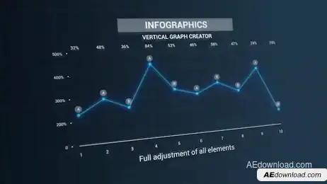 Infographics: Vertical Graph Creator V 2 Freebies template preview