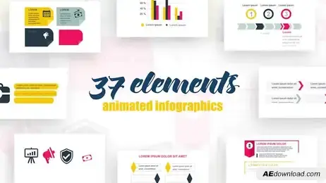 Infographics Vol.31 Freebies template preview