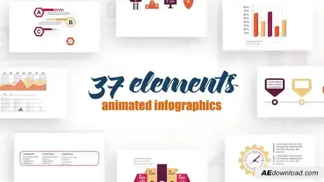 Infographics Vol.32 Freebies template preview