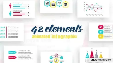 Infographics Vol.34 Freebies template preview