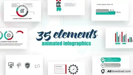 Infographics Vol.36 Freebies template preview