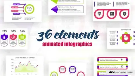 Infographics Vol.5 Freebies template preview