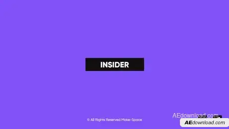 Insider Lower Thirds Freebies template preview
