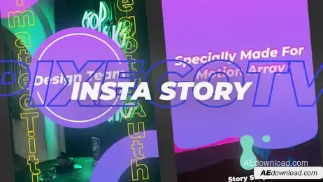 Insta Story Freebies template preview
