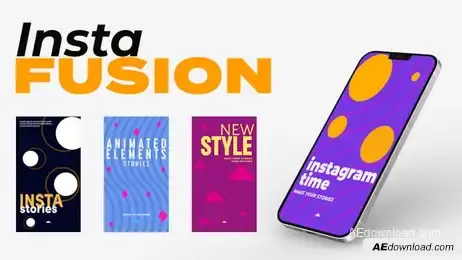 InstaFusion Freebies template preview