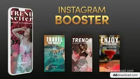 Instagram Booster Freebies template preview