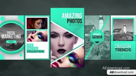 Instagram Photo Stories V3 Freebies template preview