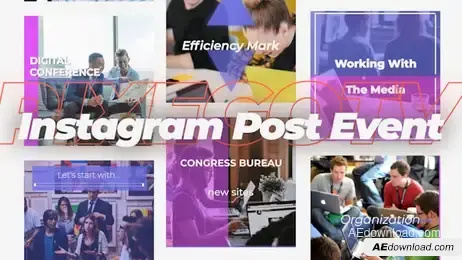 Instagram Post Event Freebies template preview