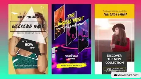 Instagram Stories 7.0 Freebies template preview