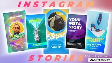 Instagram Stories Pack 27 Freebies template preview