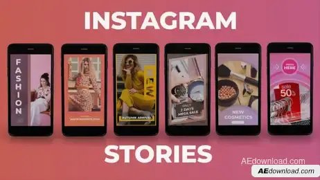 Instagram Stories Package Freebies template preview