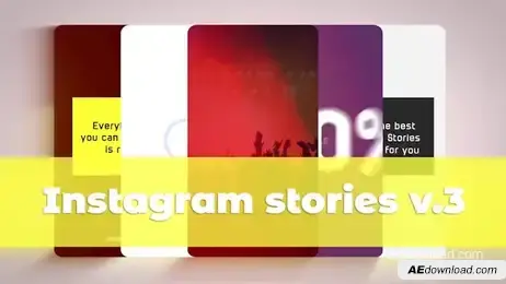 Instagram Stories V.3 Freebies template preview