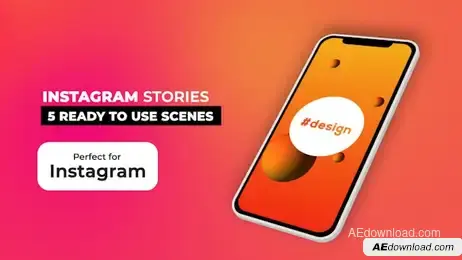 Instagram Stories V11.2 Freebies template preview