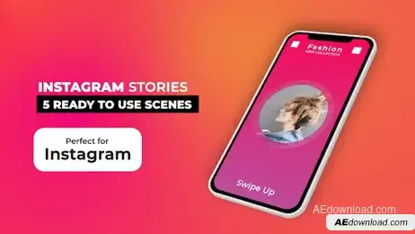 Instagram Stories V11.4 Freebies template preview