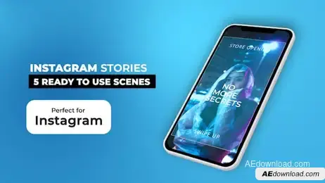 Instagram Stories V11.7 Freebies template preview