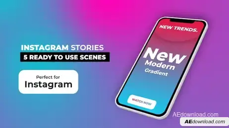 Instagram Stories V11.9 Freebies template preview