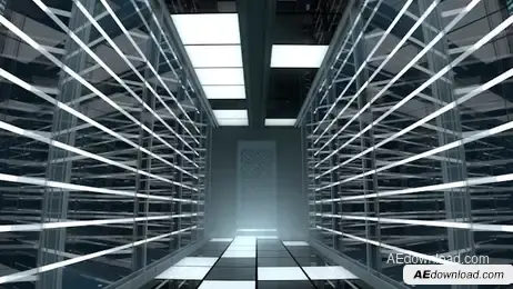 Laser Chamber After Effects Opener Freebies template preview