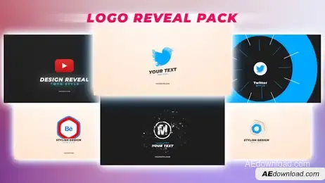 Logo Reveal Pack 4 Freebies template preview