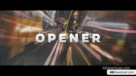 Logo Reveal - Strips Opener Freebies template preview